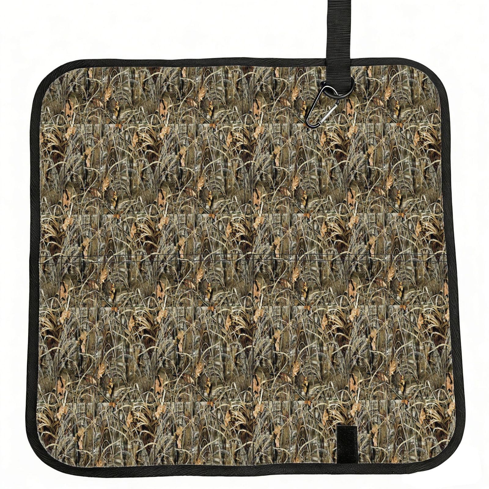 ERCgad Camo Yellow & Green Print Foldable Seat Cushion Portable Chair Pad Lightweight Travel Outdoor Office Home