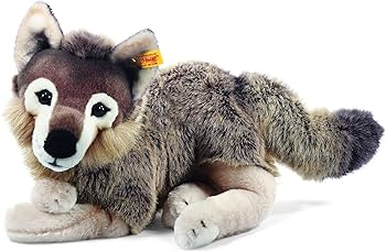 希少 正規品 シュタイフ オオカミ つぶらな瞳がかわいい 狼 ブラウン 40cm Steiff - 希少 正規品 シュタイフ オオカミ つぶらな瞳がかわいい 狼