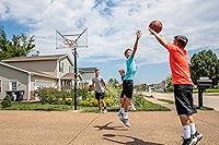 Vista 13 de Silverback NXT - Aros de baloncesto enterrados de 54 pulgadas y NXT de 60 pulgadas con tablero de baloncesto de altura ajustable y diseño QuickPlay