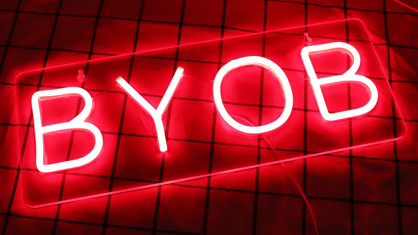 店舗用品 Neon Amazon.com: Vinray BYOB Neon Sign for Game Room Restaurant or