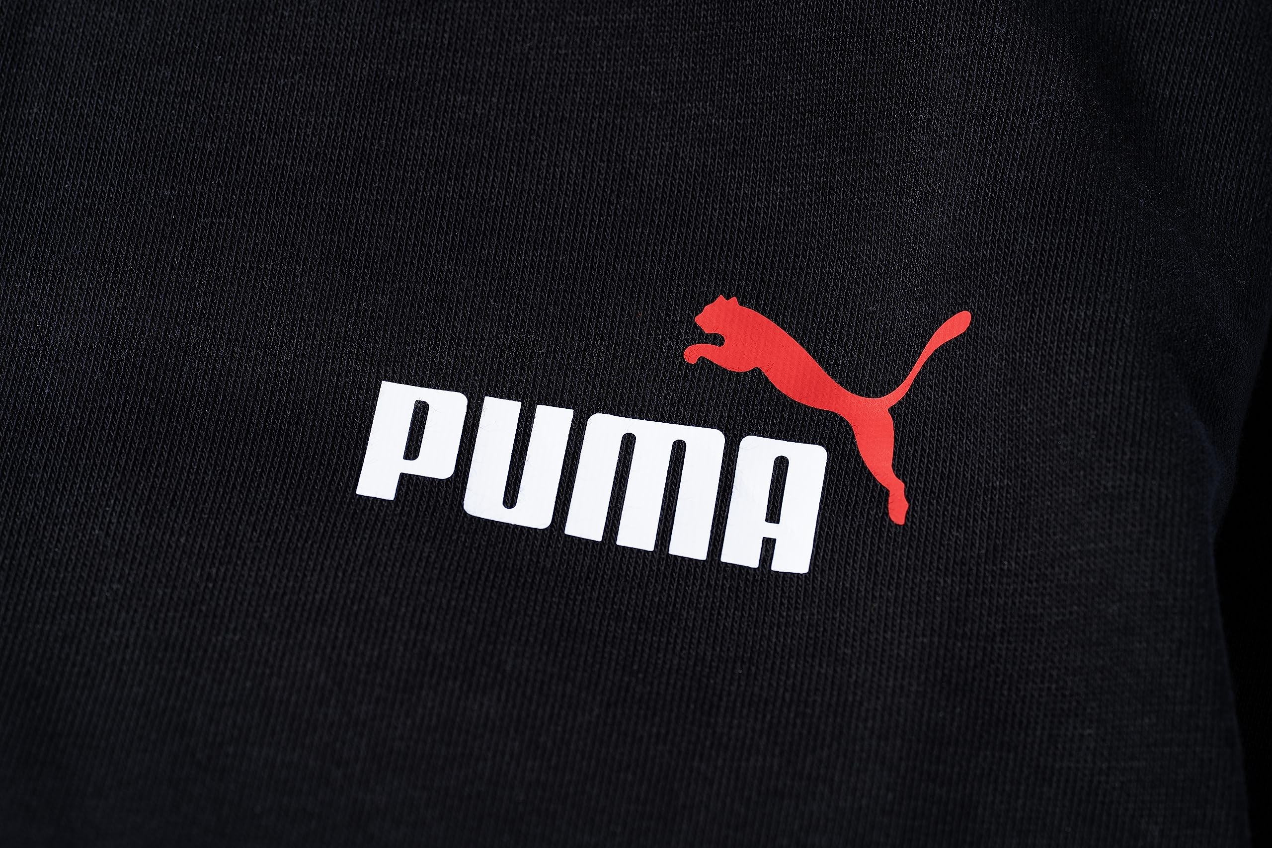 PUMA Statement Deluxe Edition - Pantalones de chándal de algodón, Negro , M