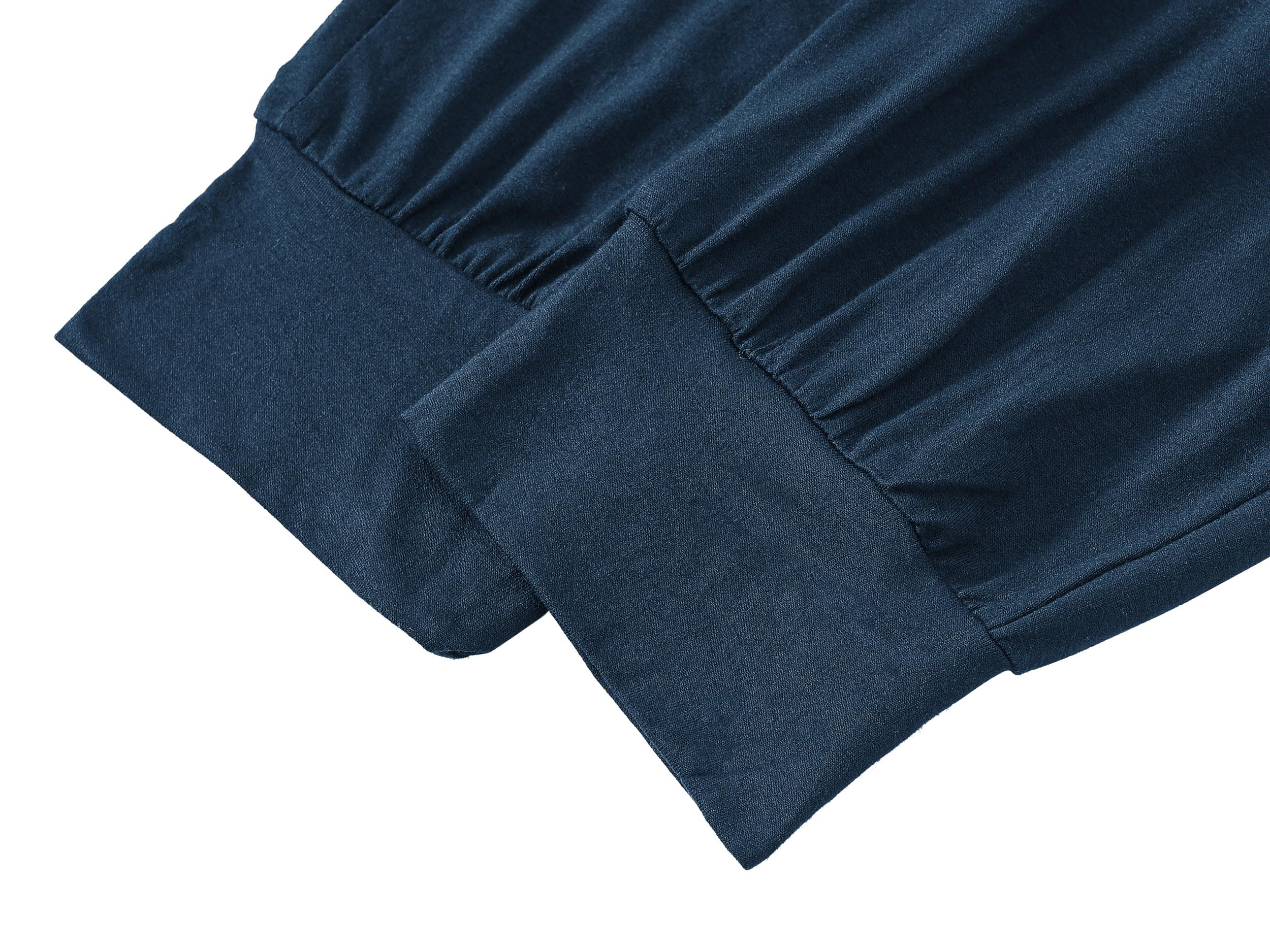MoFiz Pantalones de Pijama Niños Largos Suave Modal Cintura Elástica Infantil Pants Joggers con Dos Bolsillos 8-18 Años