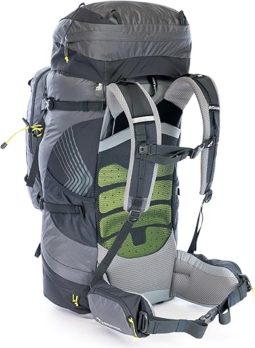 Miniatura 2 de Mochila Nomad 65 +15 – Paquete de marco interno de 80 litros con mochila desmontable – La mejor bolsa para acampar, senderismo, mochileros y viajes