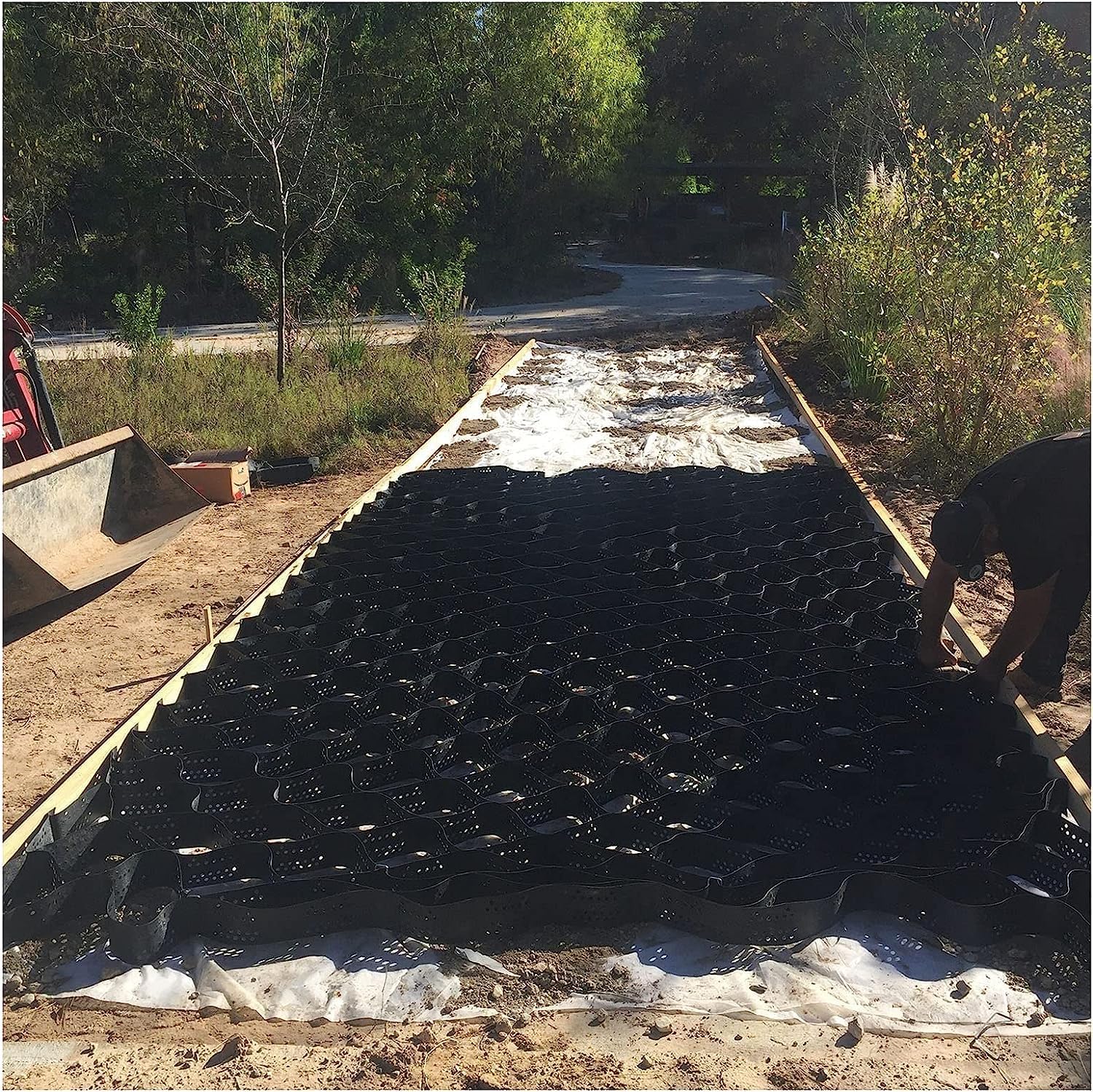 Gravel Grid Construction Geocell Gravel Grid, Foldable Telescopic