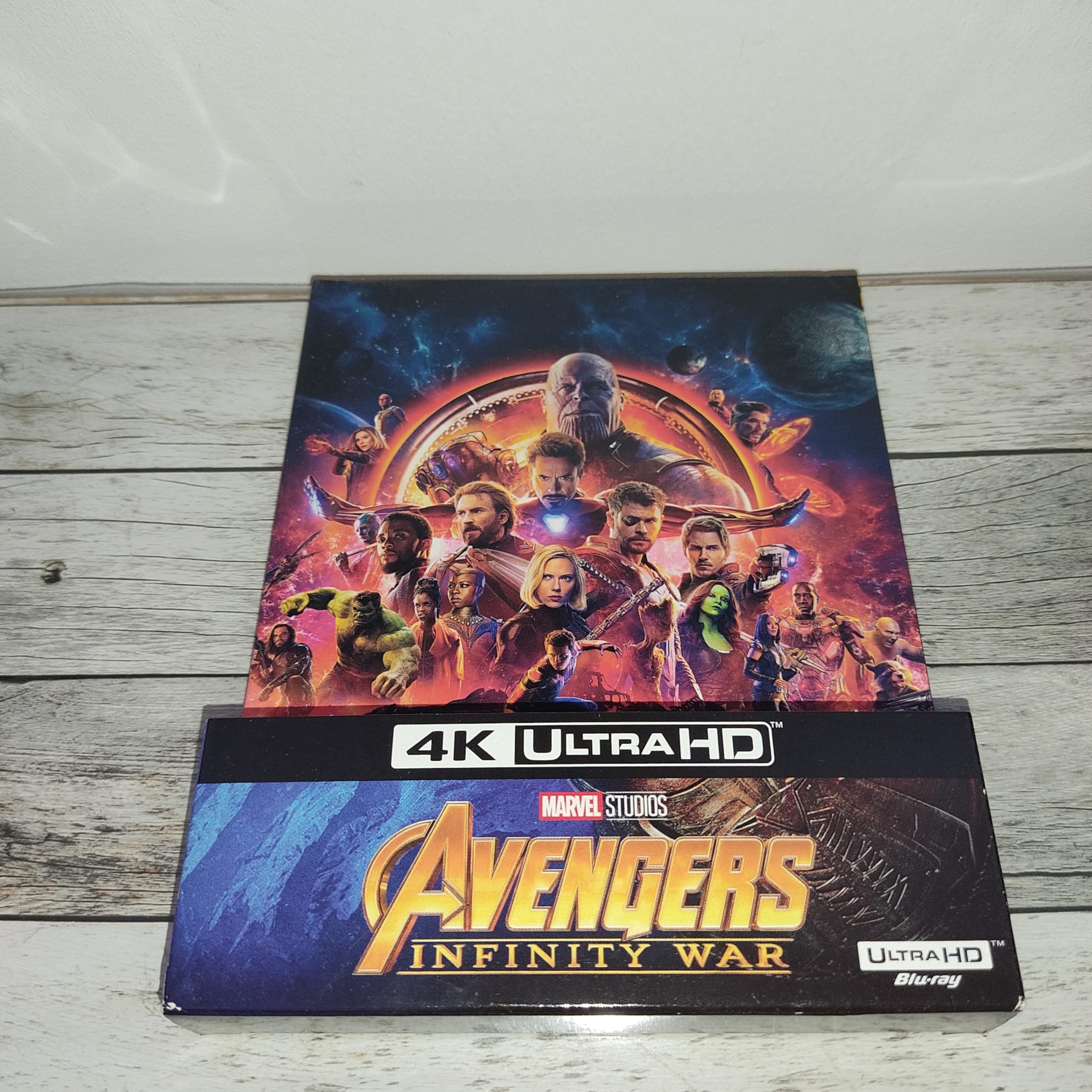 AVENGERS INFINITY WAR STEELBOOK 4K