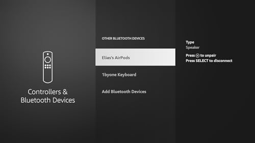 Bluetooth Devices - Loader shortcut for Fire TV