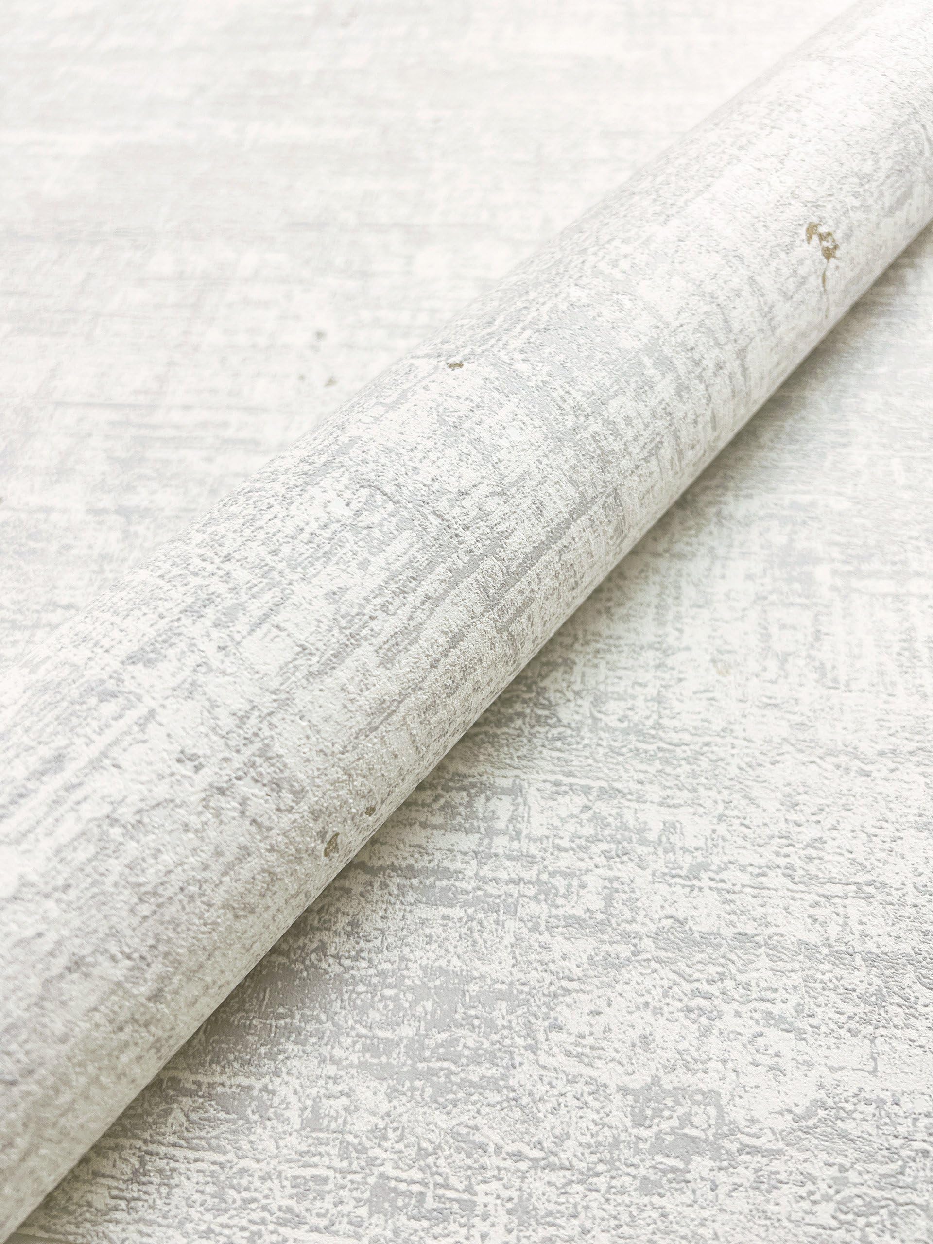 NEWROOM non-woven wallpaper green concrete look - industrial