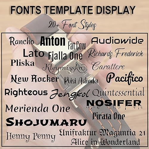 Miniatura 6 de Leather Collar Personalized for Pets Custom Dog Collar with Engravable Nameplate Breathable Collar with Durable Quick Release Buckle for Small