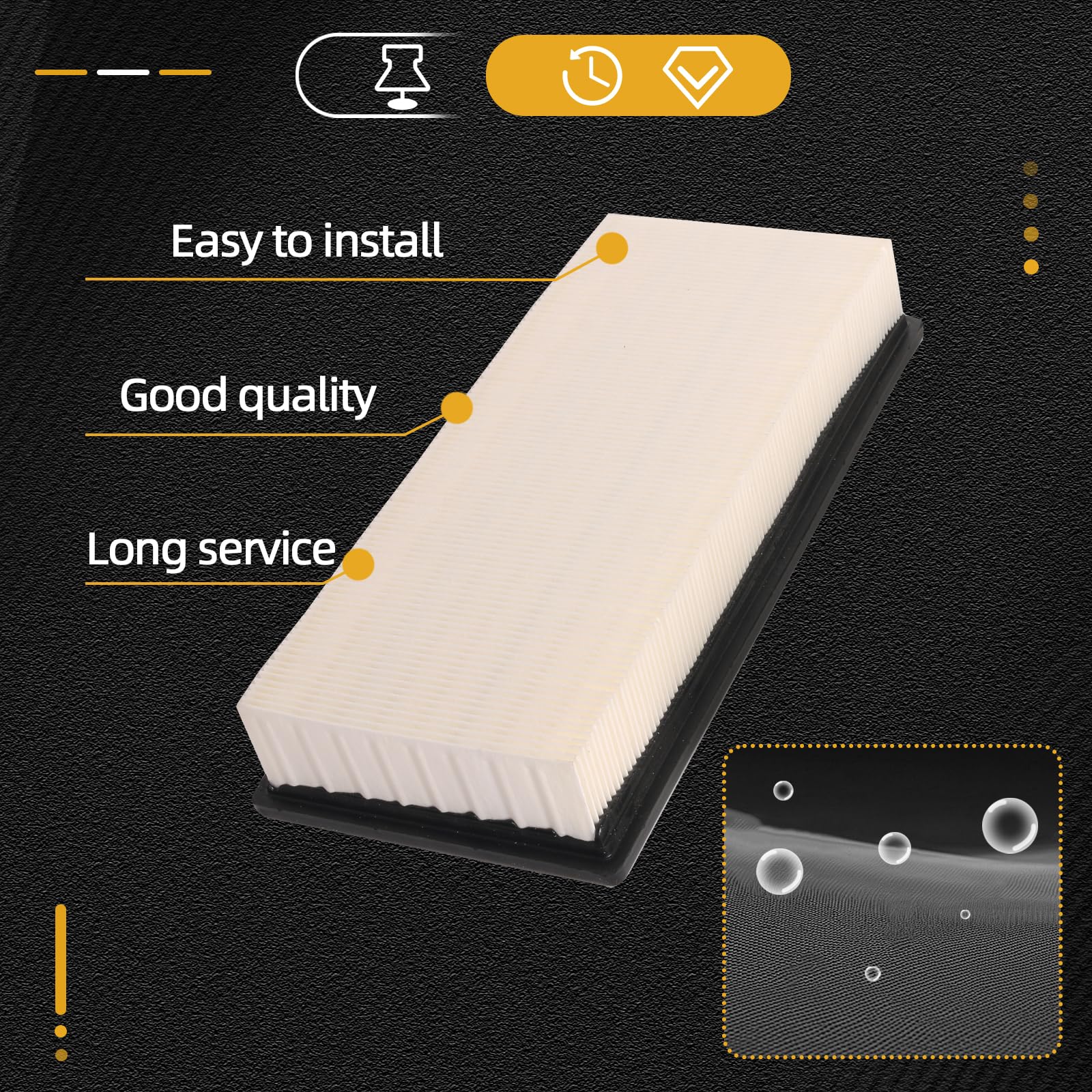 Amazon.com: JAVOUKA 265-6618&265-6619 Cabin Air Filter, For