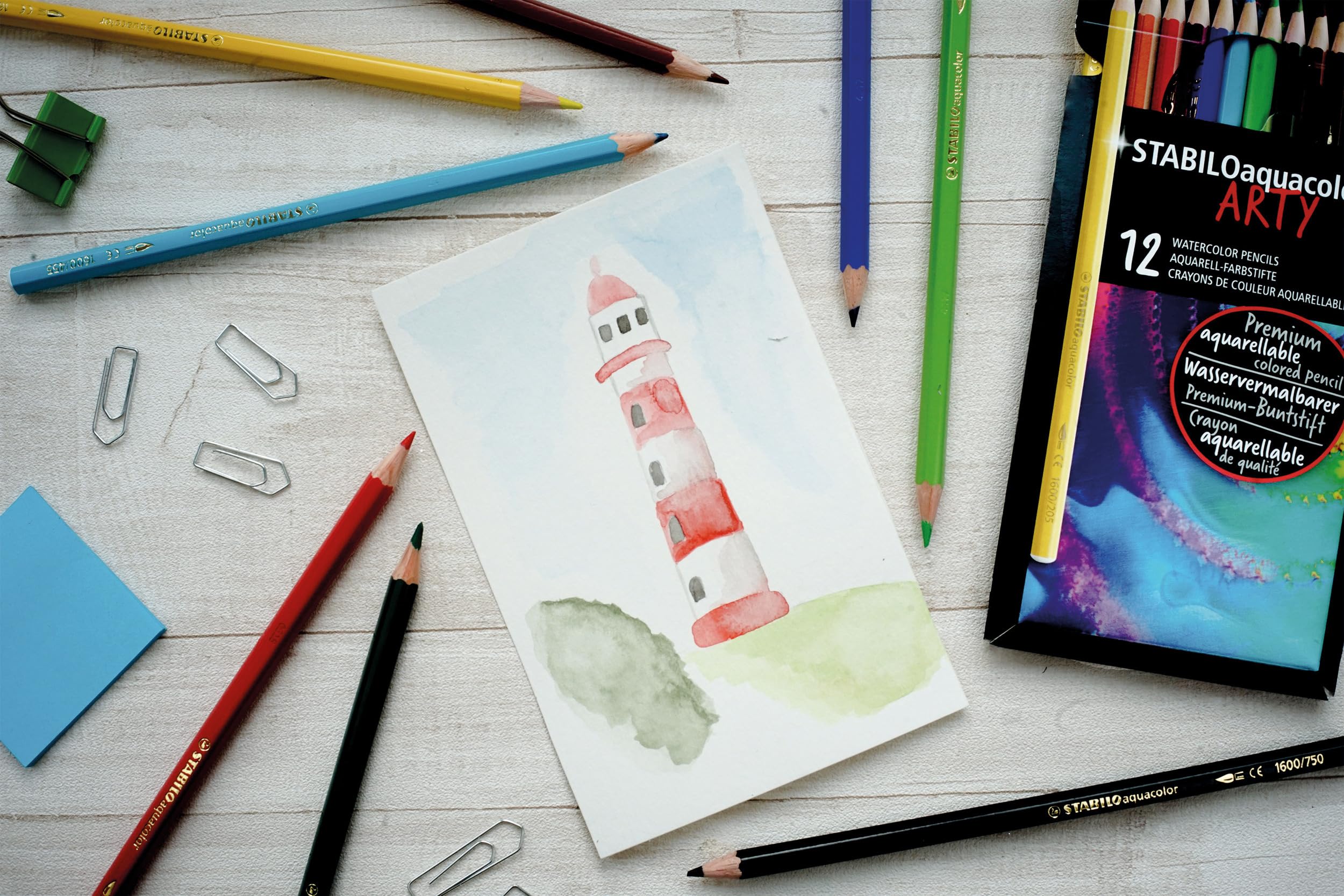Kredka - STABILOaquacolor ARTY etui 36 kolorów