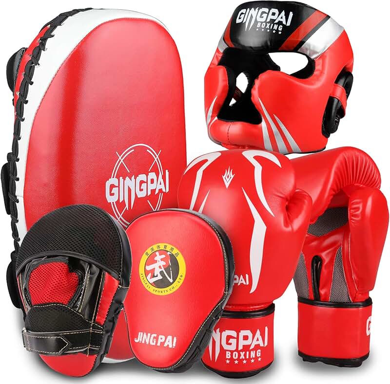 kids karate sparring gear set