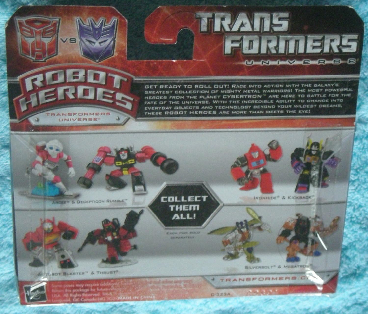 Transformers Universe Robot Heroes Autobot Blaster & Thrust