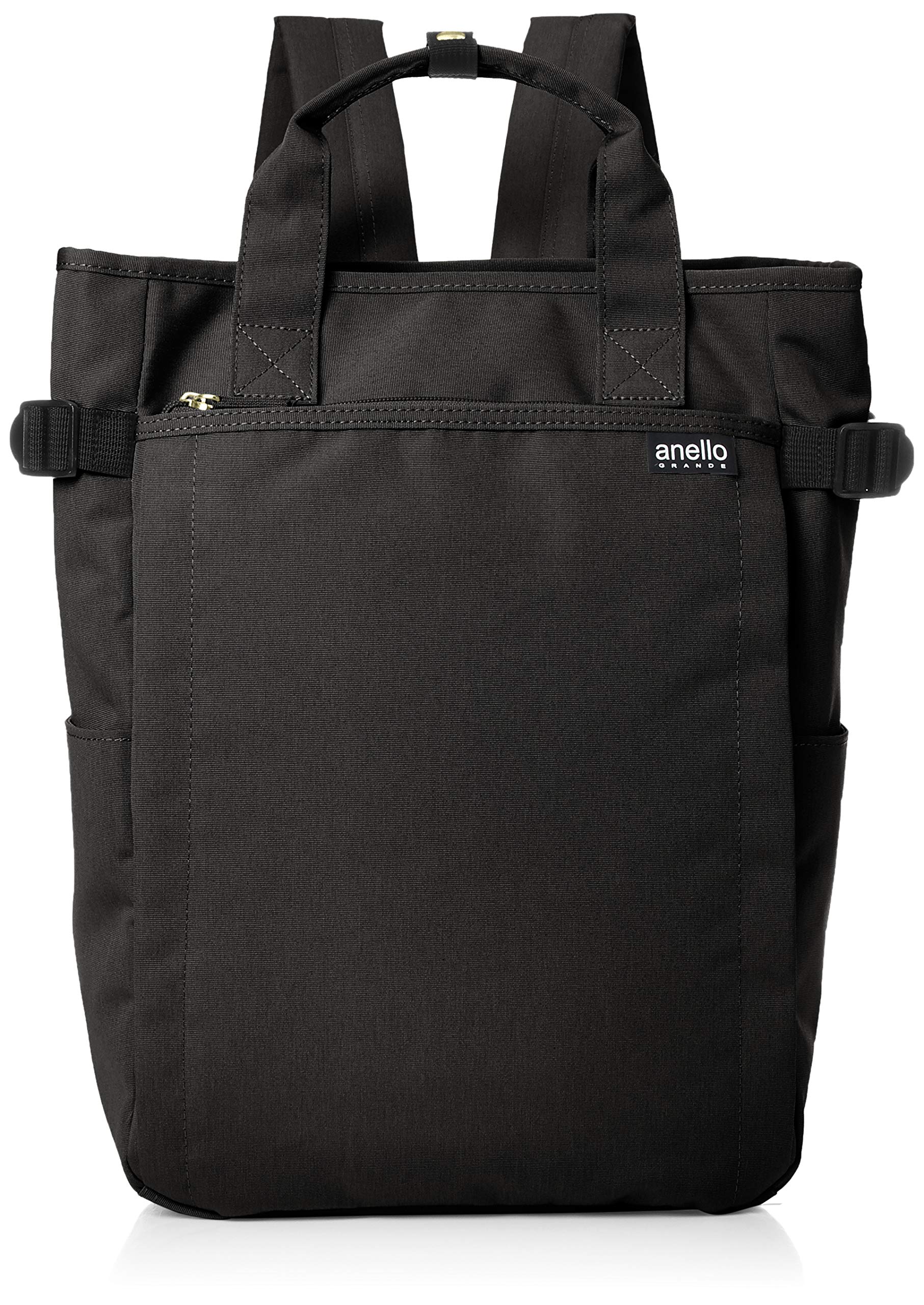 SPS GT-C3421 10 Pockets 2-Way Tote Backpack, black (black 19-3911tcx)