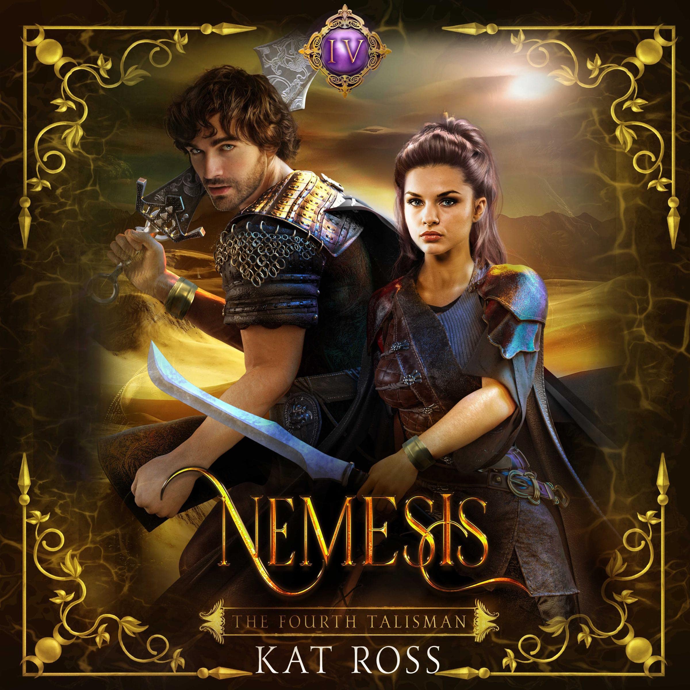 Cover art for Nemesis: The Fourth Talisman, Book 4