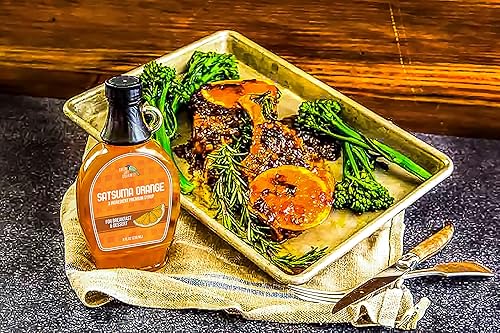 Miniatura 10 de Green Jay Gourmet Jarabe de frambuesa, jarabe de desayuno prémium de 3 ingredientes con frambuesas frescas, azúcar de caña y jugo de limón, jarabe