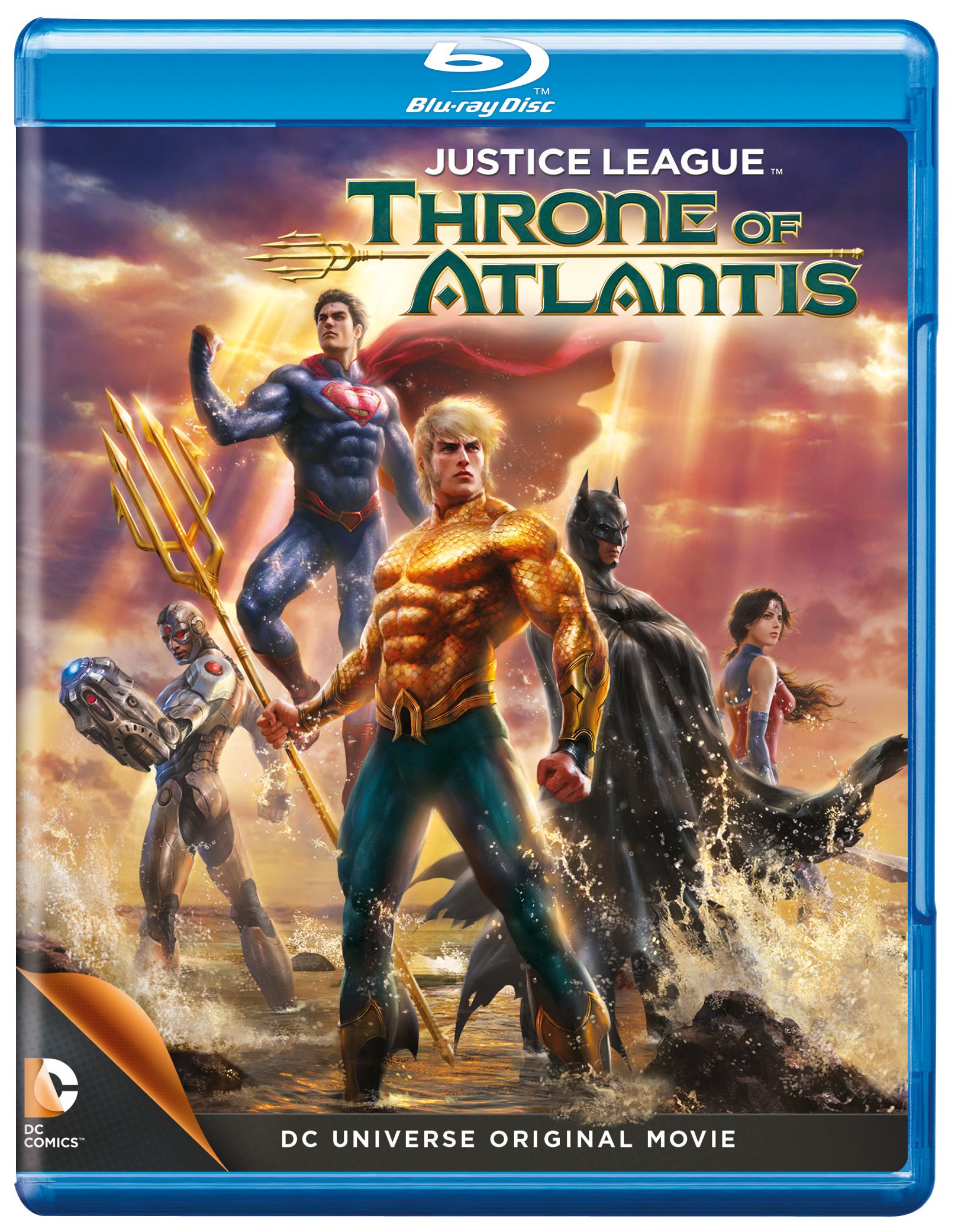 Justice League: Throne of Atlantis [Blu-ray] [2015]