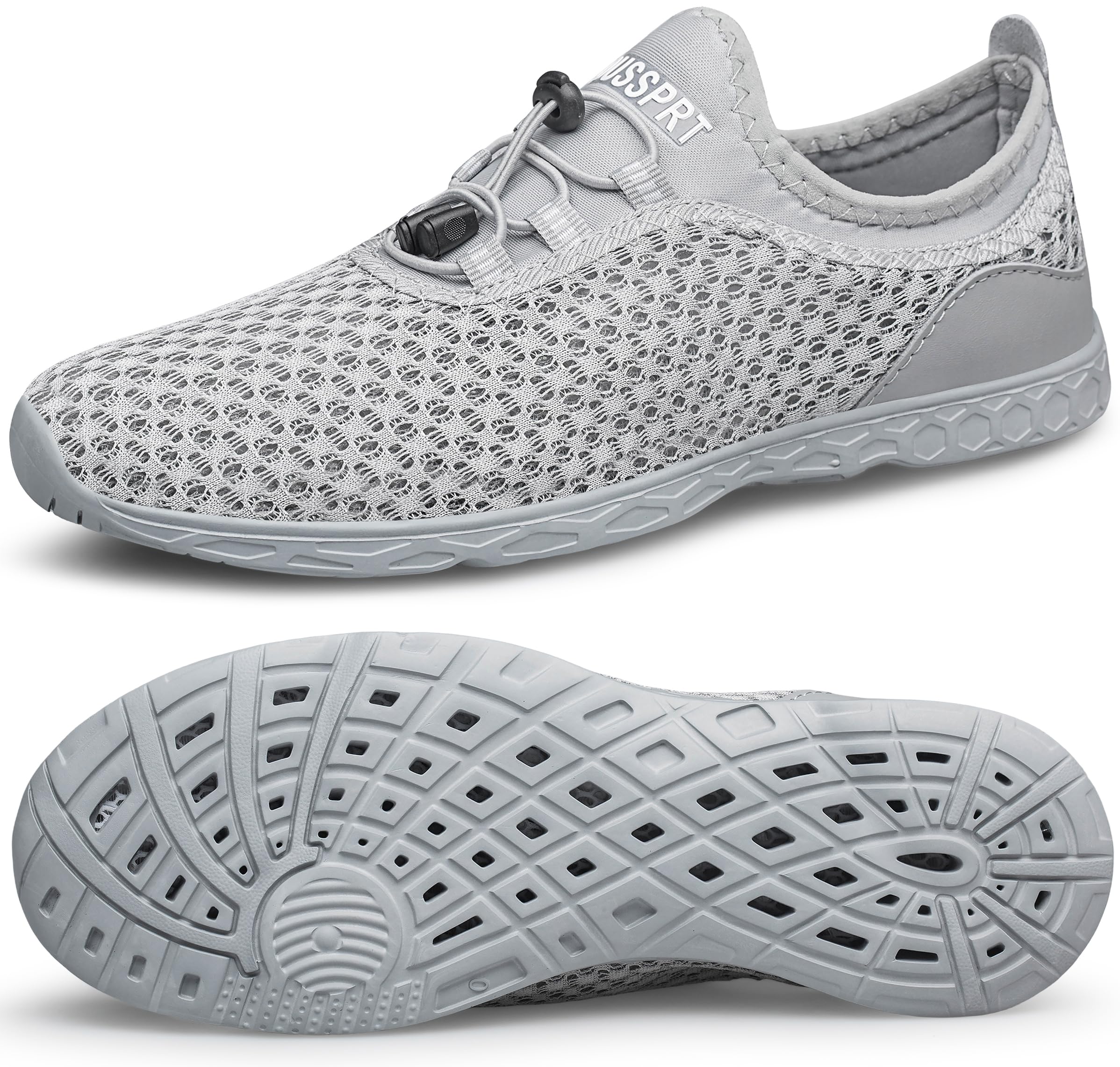 DOUSSPRT Men's Water Shoes Quick Drying Sports Aqua Shoes