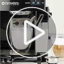 EspressoWorks 19-Bar Espresso, Latte and Cappuccino Maker 10-Piece Set - Brew Cappuccino and Latte with One Button - Espresso Machine with Milk Steamer 1250W - Coffee Gifts (White)