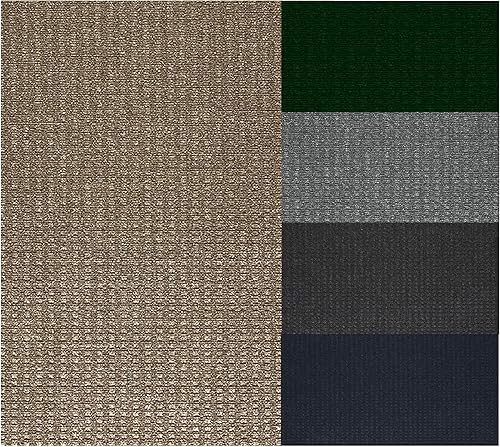 Furnish my Place Alfombra de color sólido de 2 x 4 pies, alfombra fácil de limpiar, fabricada en Estados Unidos