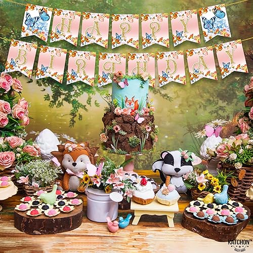 Miniatura 7 de KatchOn, Cartel grande de mariposa de feliz cumpleaños  NO DIY  Cartel de mariposa de feliz cumpleaños  Cartel de feliz cumpleaños de hadas para