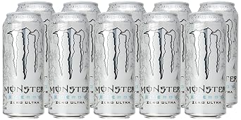 Monster Energy, Zero Ultra, 16 fl oz (pack of 10)