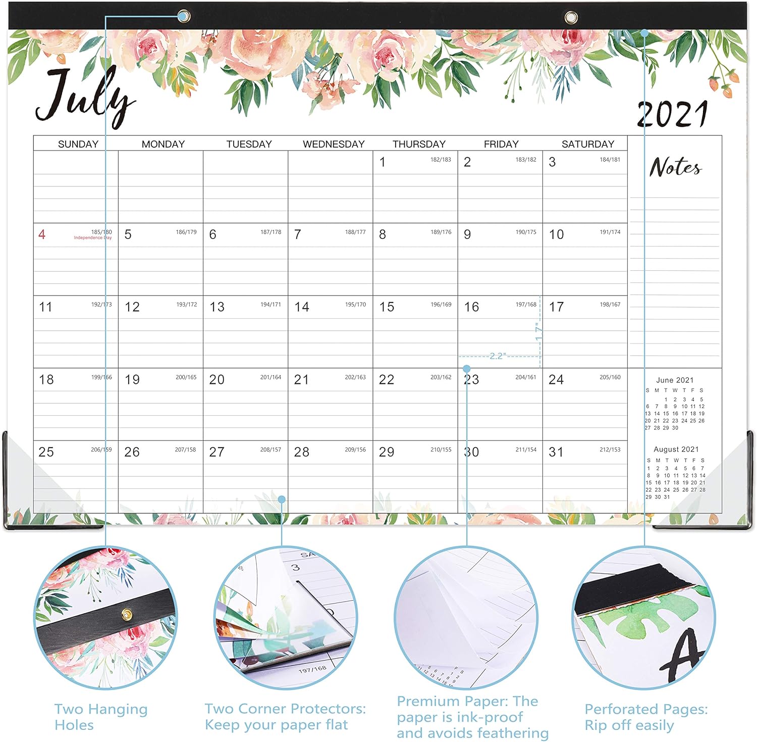 July 2021 2021 2022 Desk Calendar Best Desk Calendar For Organizing 16 8 X 12 To Do List Notes Desk Pad 18 Months Large Monthly Desk Calendar Large Ruled Blocks Dec 2022 Desk Calendars Office Products Kanakadurgamma Org 2022 Best To Do List