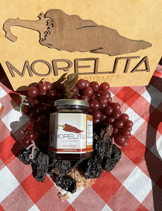 Salsa Gourmet Morelita a base de aceite de semilla de uva con chiles morita miniatura 9