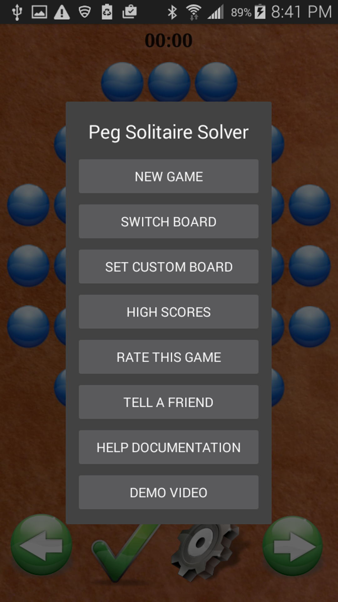 Marble Solitaire with Solver - App on Amazon Appstore