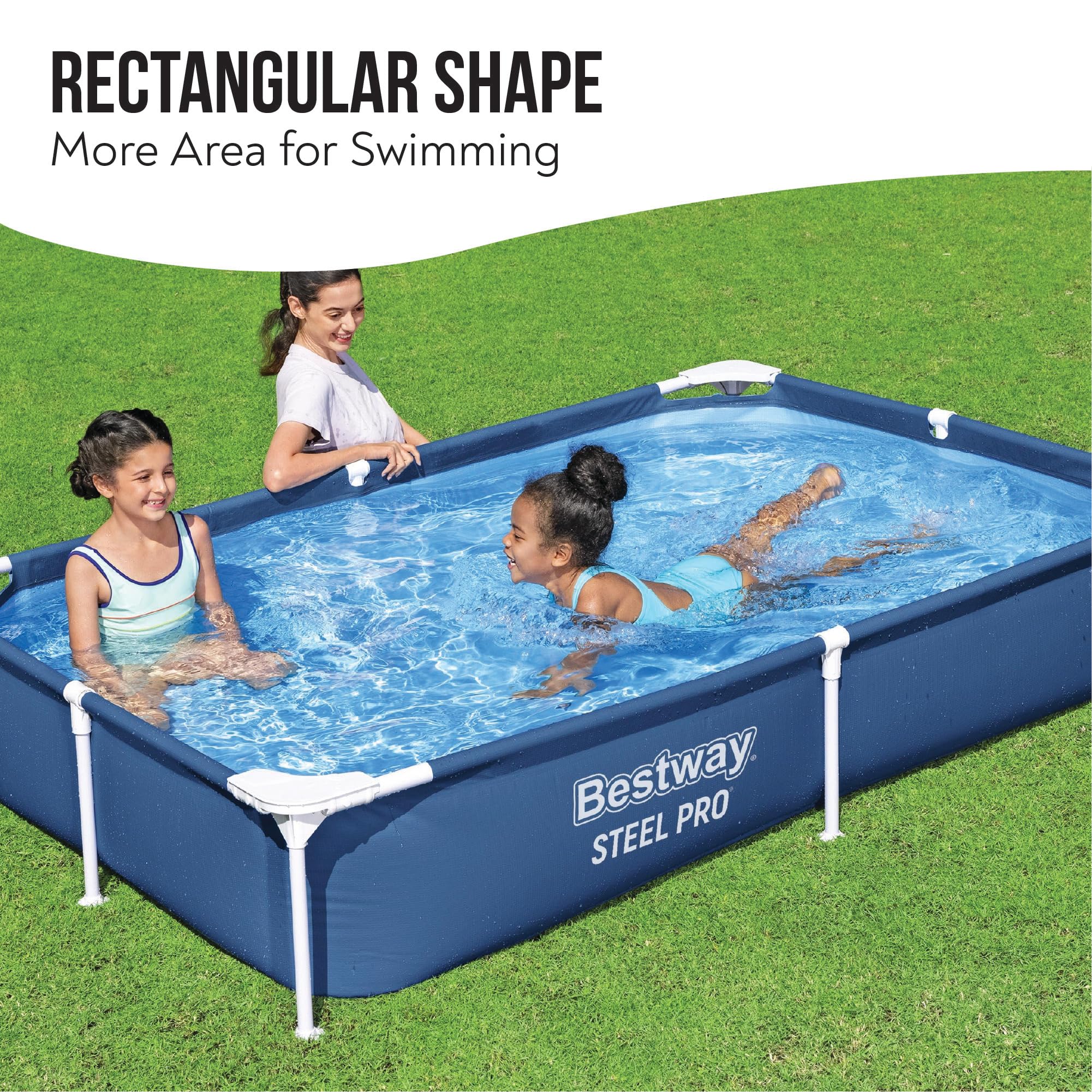 Basen Demontowalny Bestway 221 x 150 x 43 cm