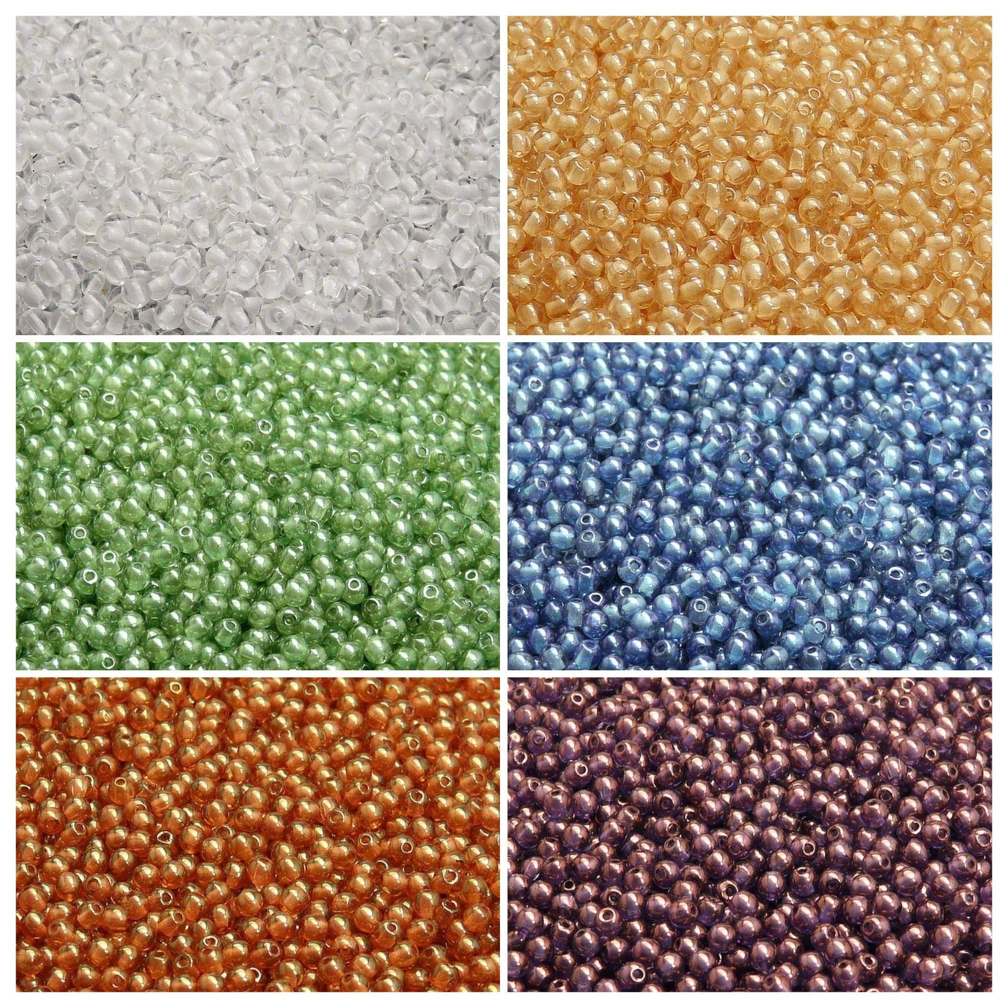 Perle Di Vetro Ceche 4mm Col. Saturated Metallic Merlot - 60 Pz