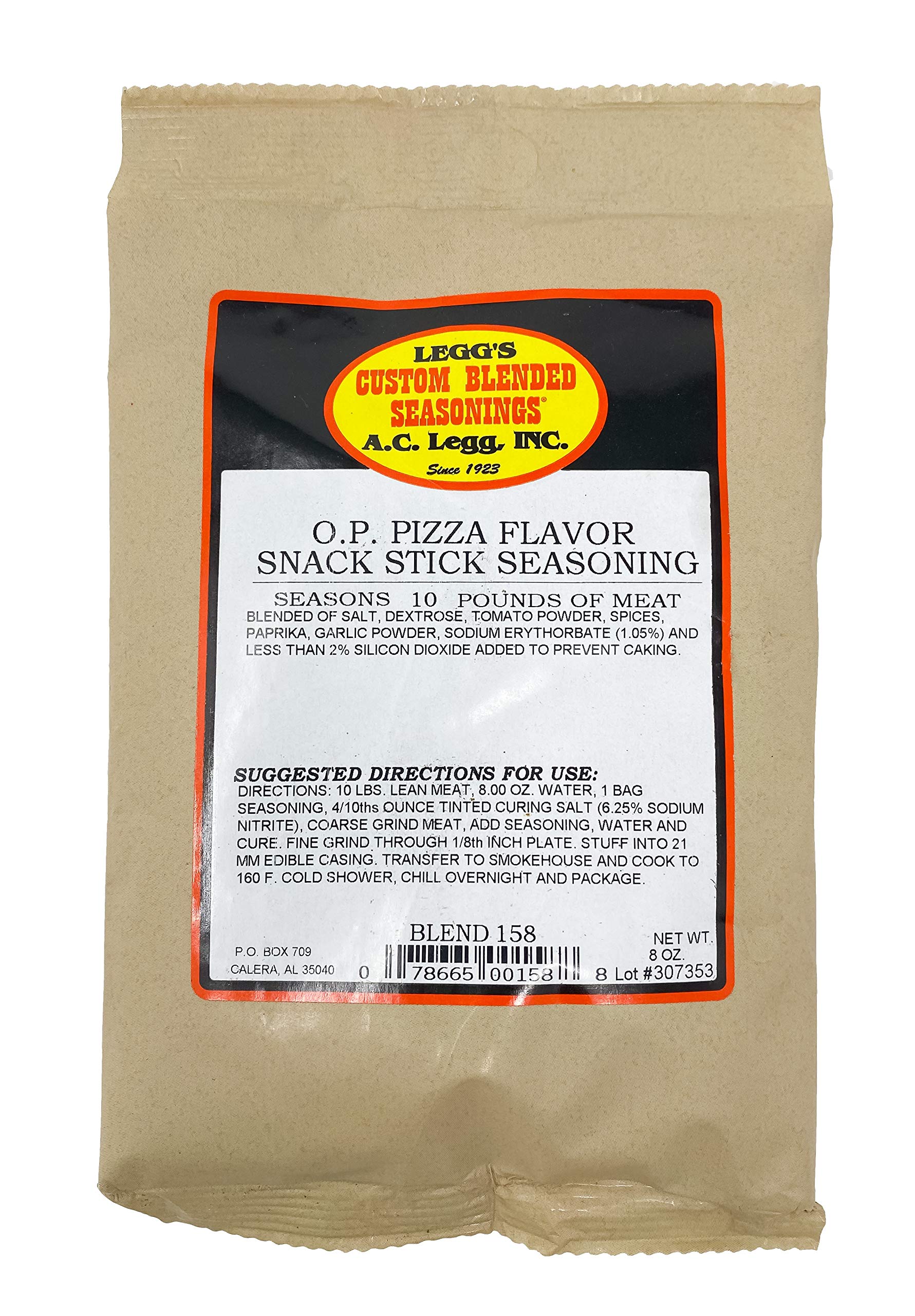 Pizza Flavor Snack Stick Seasoning