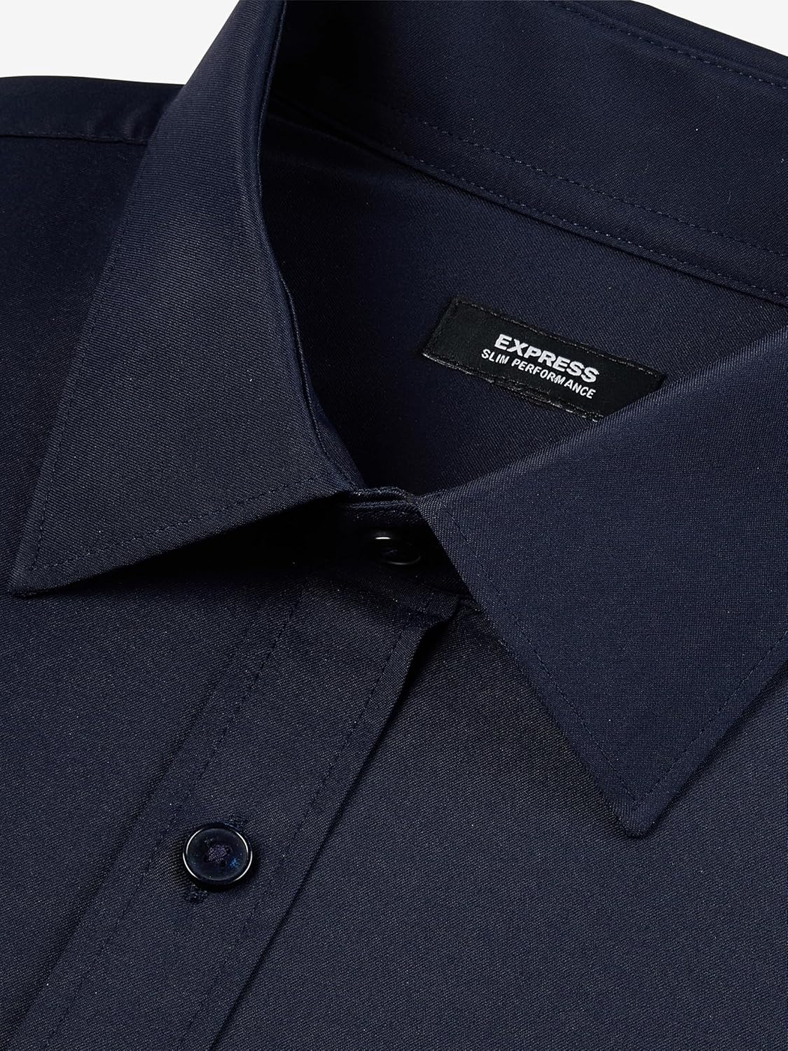 EXPRESS Men’s Everyday Performance Dress Shirt – Slim Fit Stretch Solid Button-Up, Moisture-Wicking, Wrinkle Resistant - Image 7