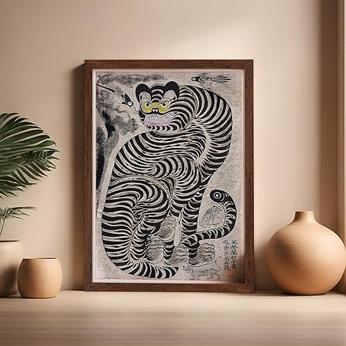 Miniatura 258 de Poster Master Póster vintage de flamenco americano, estampado retro de flamenco rosa, arte de pájaro, regalo para él, ella, amante de los animales,