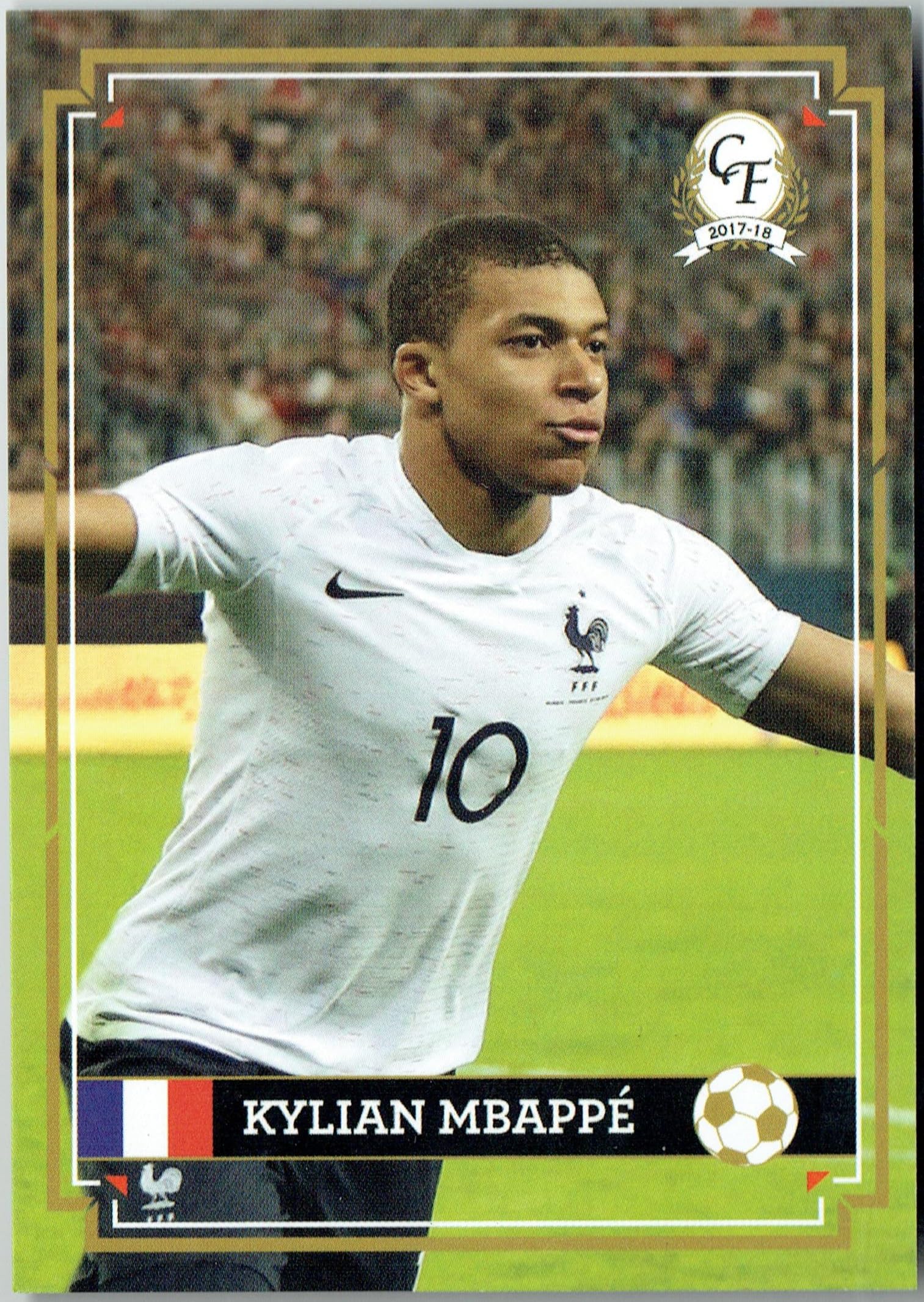 Amazon.com: Mint Kylian Mbappe 2017 Campioni di Futuro #1 Black