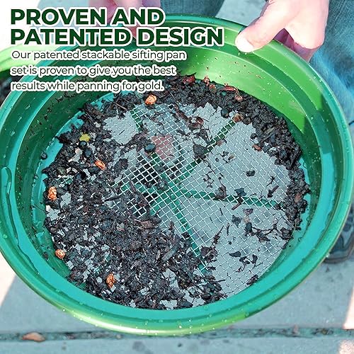 Miniatura 6 de SE GP2-1100 - Sartén apilable patentado de 1325 pulgadas tamaño de malla 1100 pulgadas