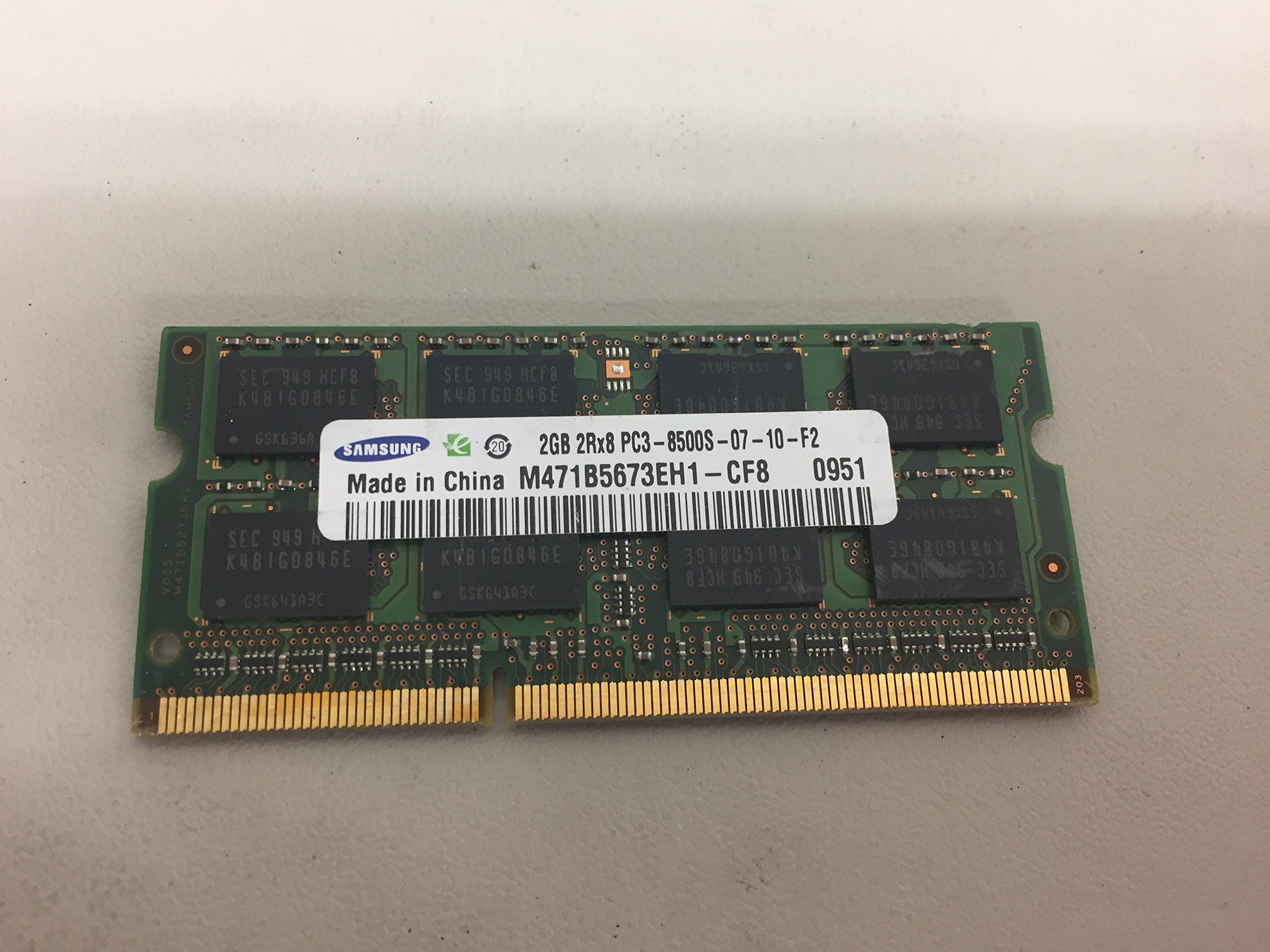 Amazon | SAMSUNG SO-DIMM 2GB 204pin PC3-8500 (DDR3-1066) 1.5V