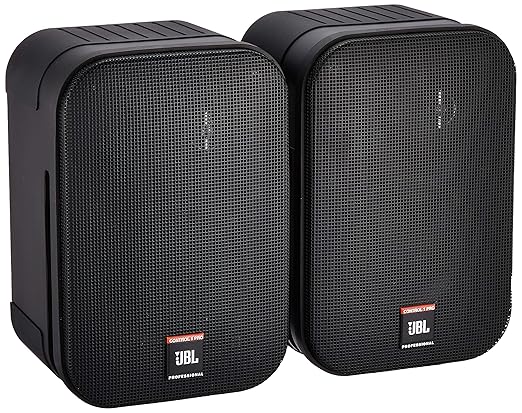 JBL CONTROL 1 PRO 2-Way Professional Compact Wired Loudspeaker System ...