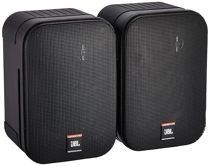 JBL CONTROL 1 PRO 2-Way Professional Compact Wired Loudspeaker System ...