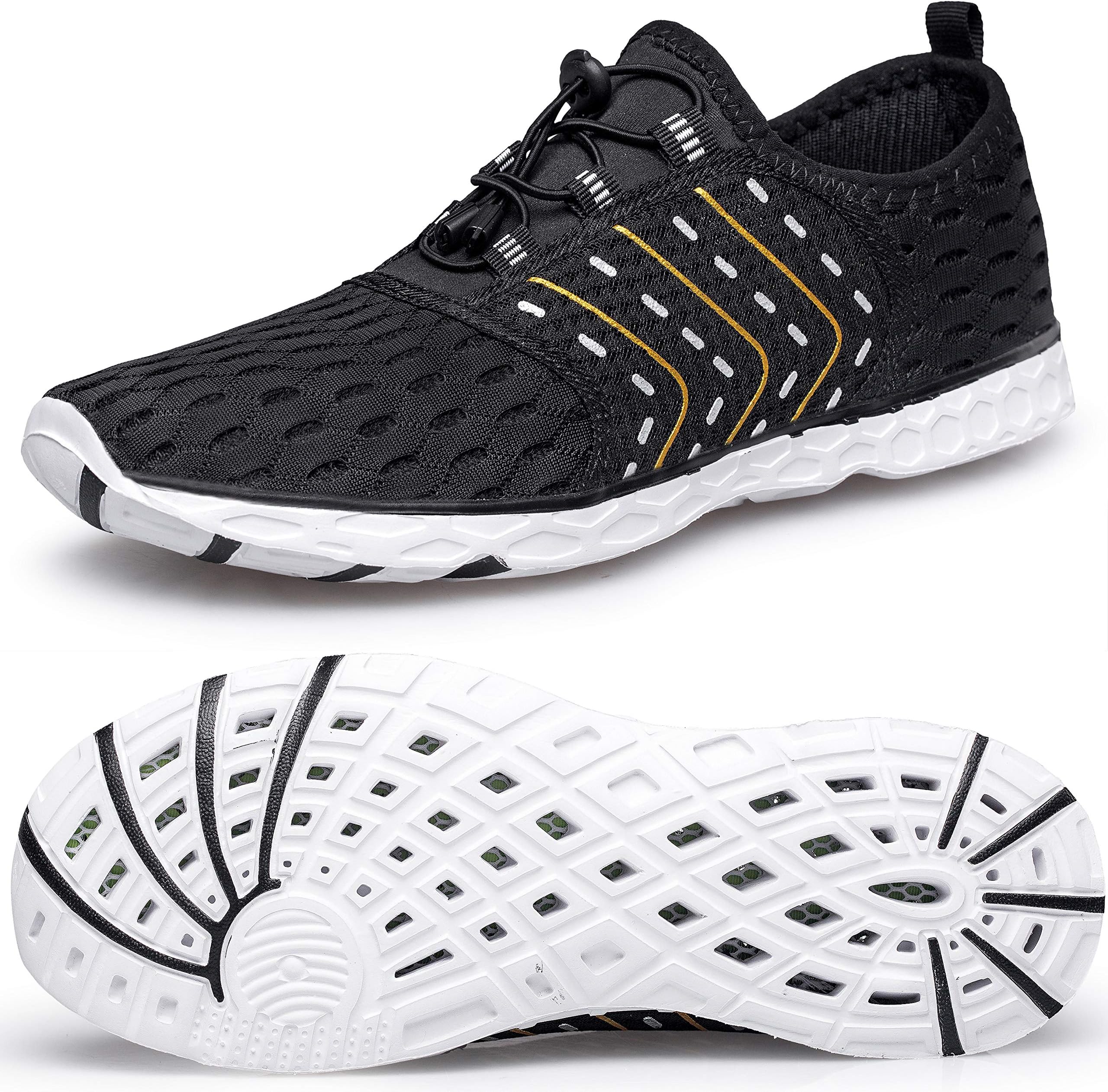 Mens Womens Water Shoes Quick Dry for Boating Swim Diving Aqua Sports Pool Beach Walking