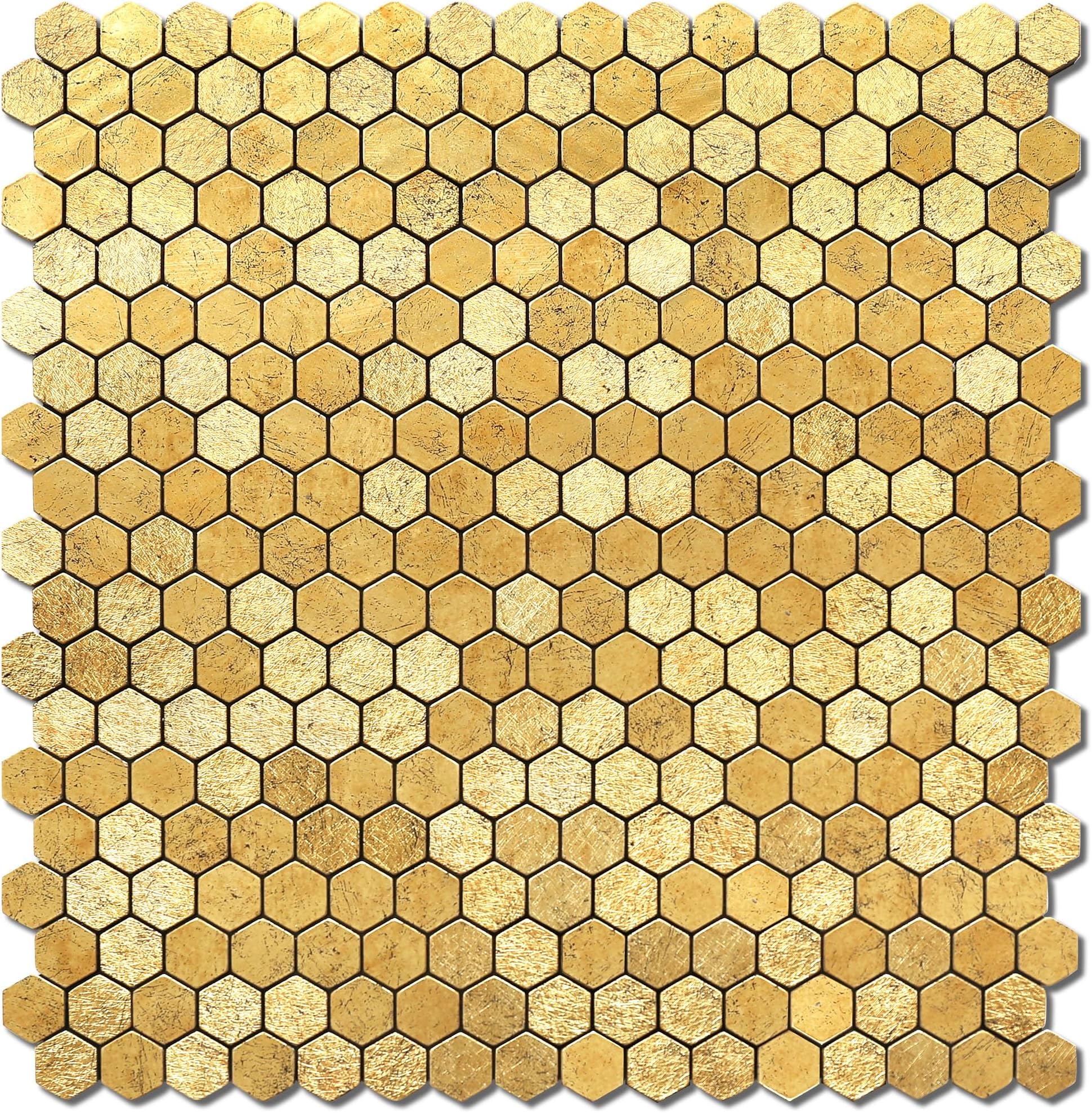 Edelstahl Mosaik Fliesen Hexagon - 3D Silber Fliesen Für Bad Und Küche