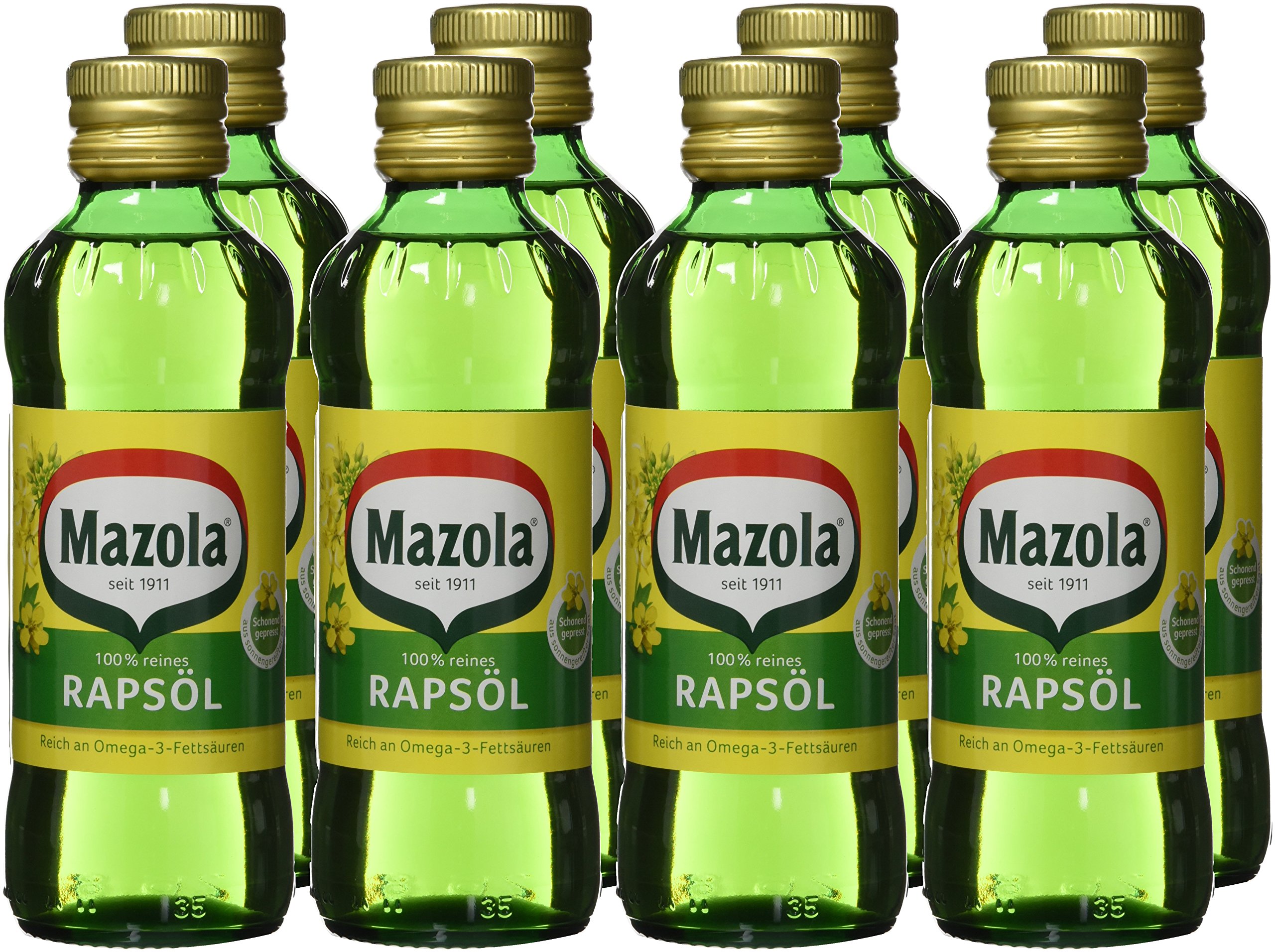Mazola Rapsöl, 8er Pack (8 x 250 ml)