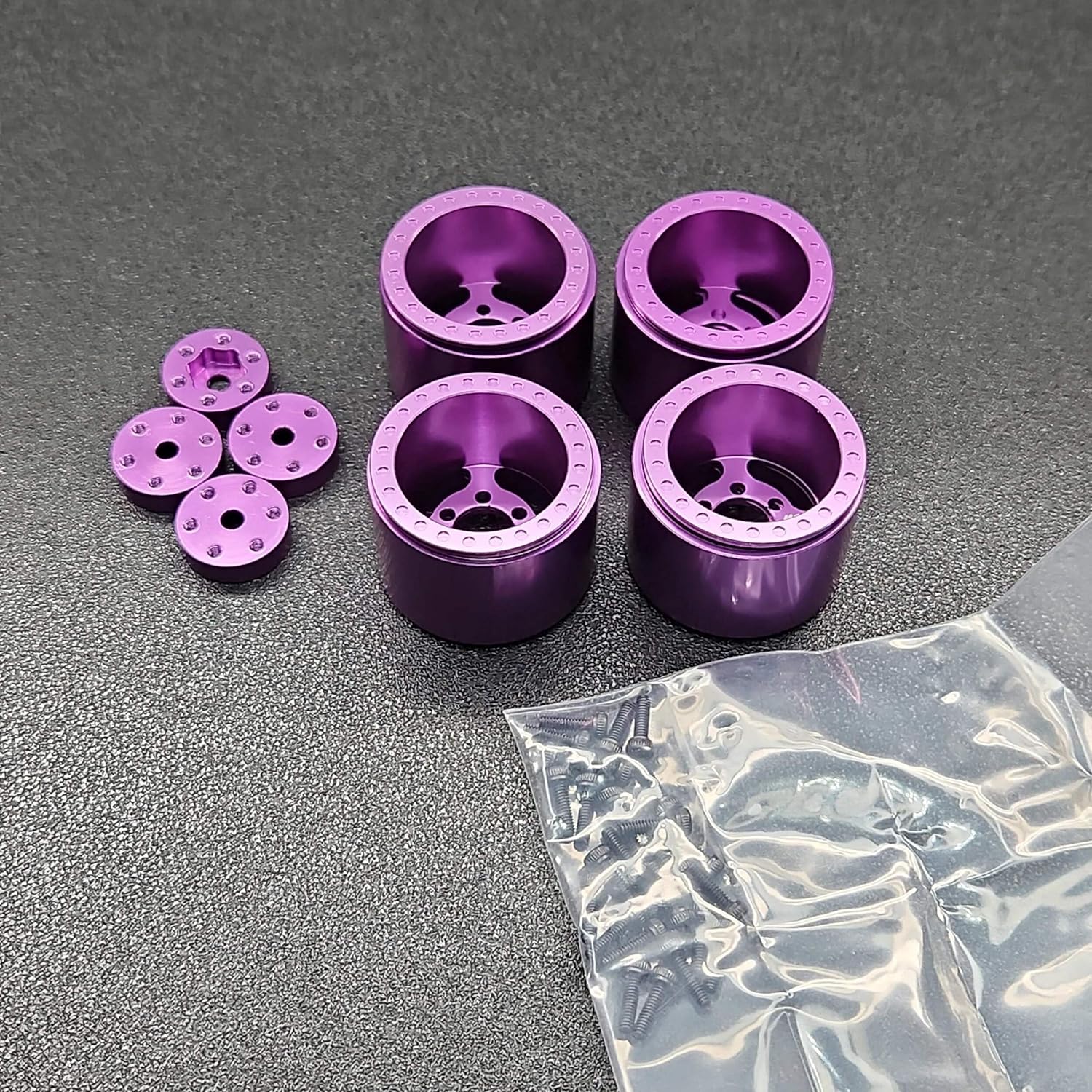 Mofo Rc 1UP Wheels 1.0" Island Ultra Premium Wheels Black