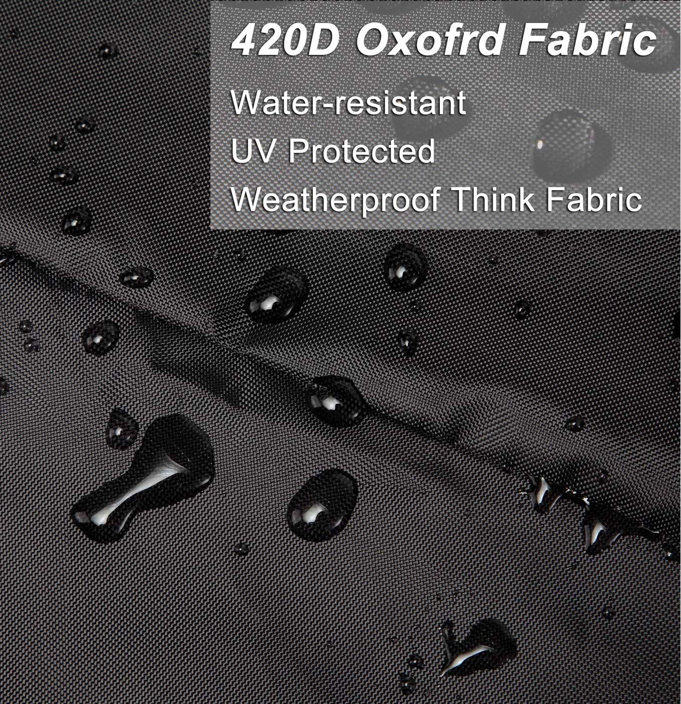 ELR Copertura per tavolo da biliardino, impermeabile 420D Oxford 420D, protezione antipolvere, per patio, biliardino, calcetto, per esterni e interni