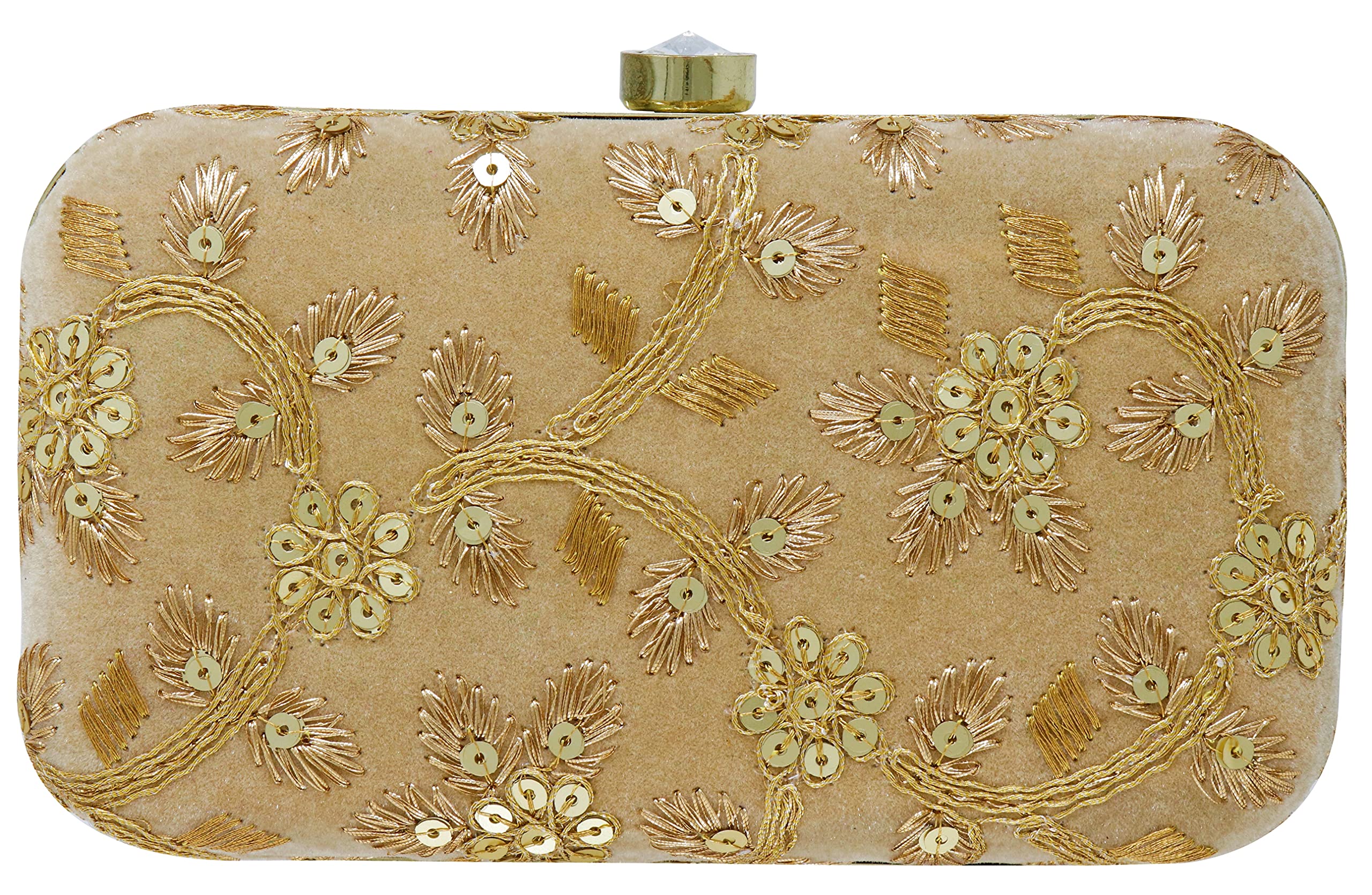 AILTINOWomen's Box Clutch Purse Bag with sling chain