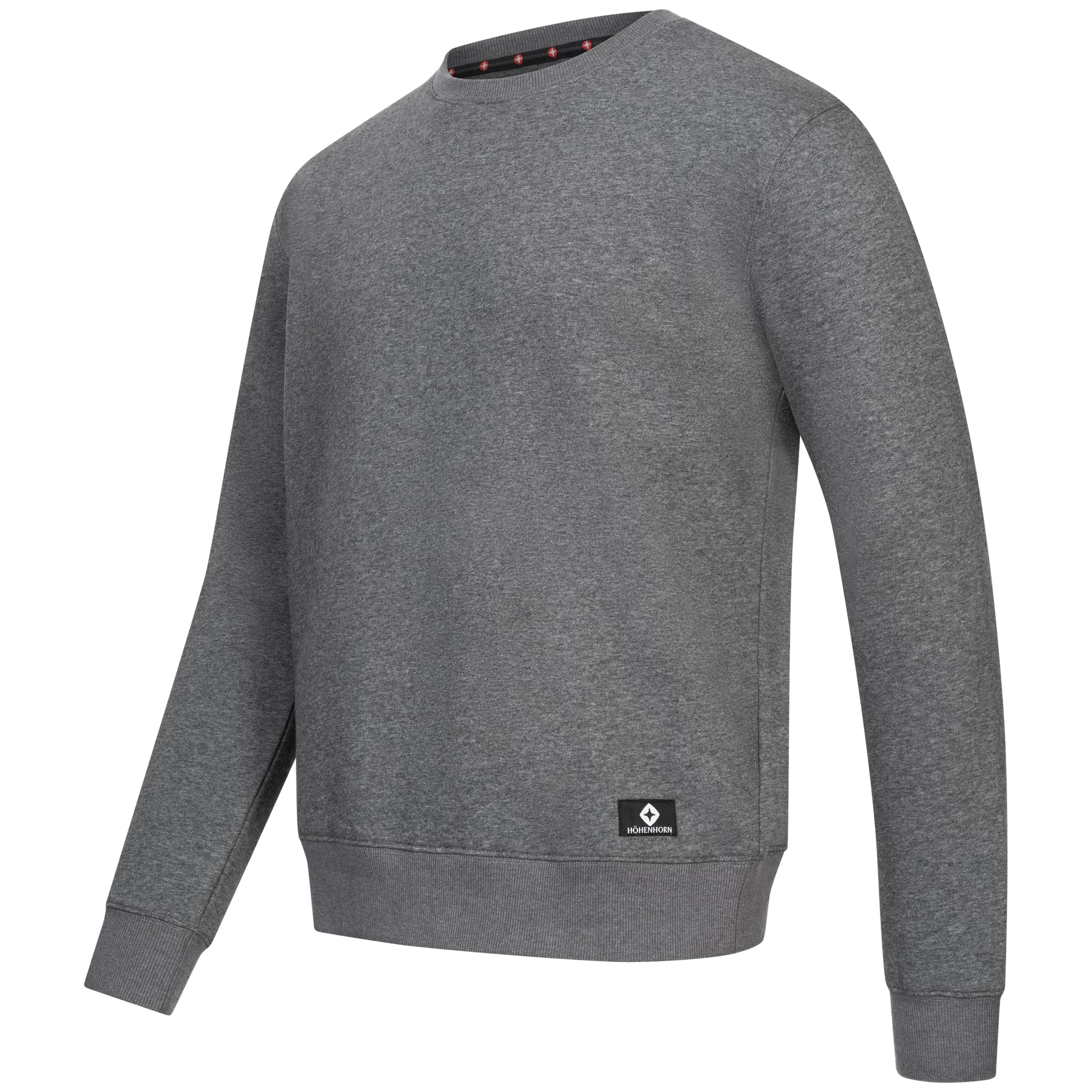Höhenhorn Wallster - Sudadera de algodón con cuello redondo para hombre