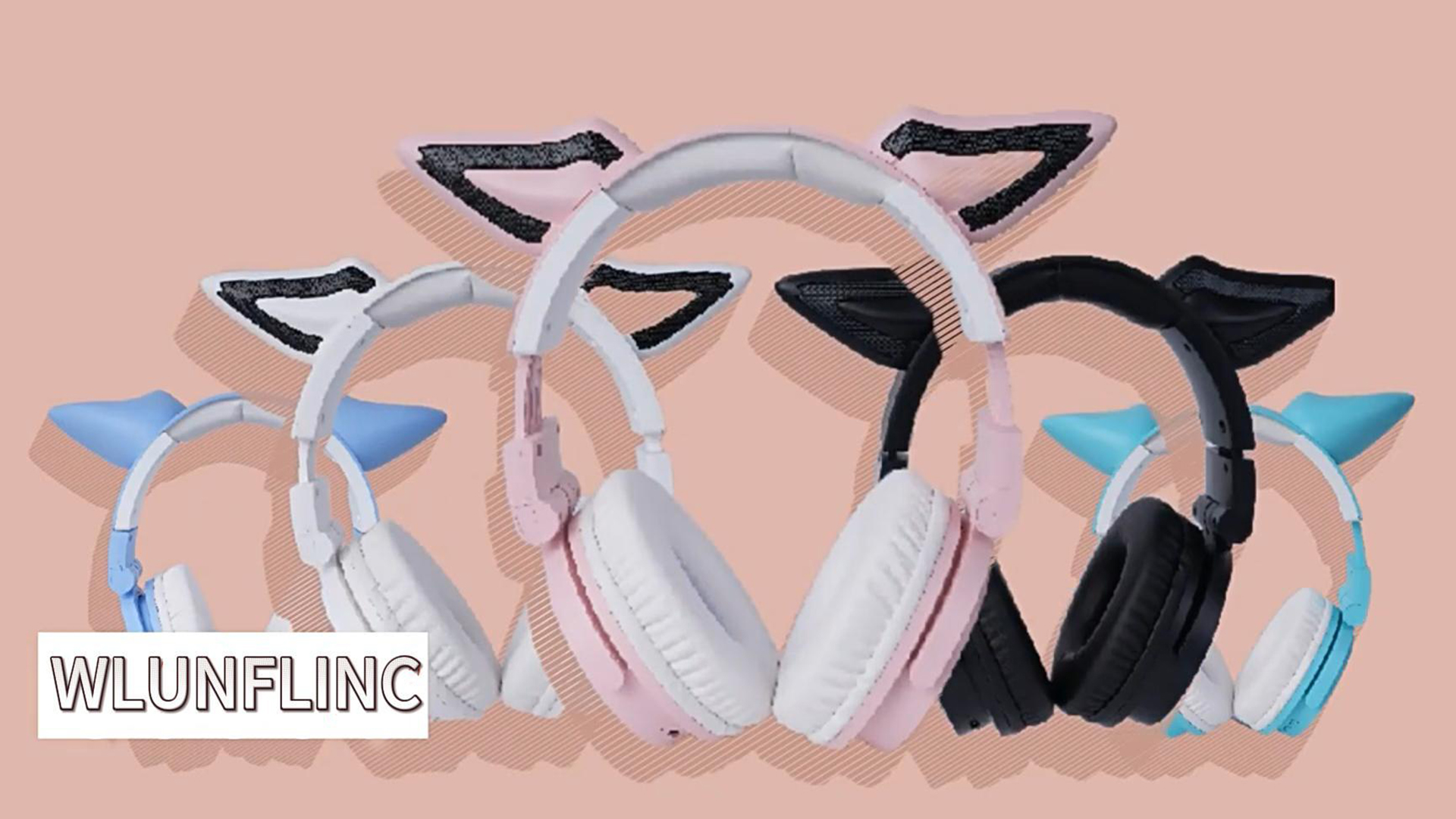 Amazon.co.jp: キツネ猫耳 ヘッドホン Bluetoothヘッドセット