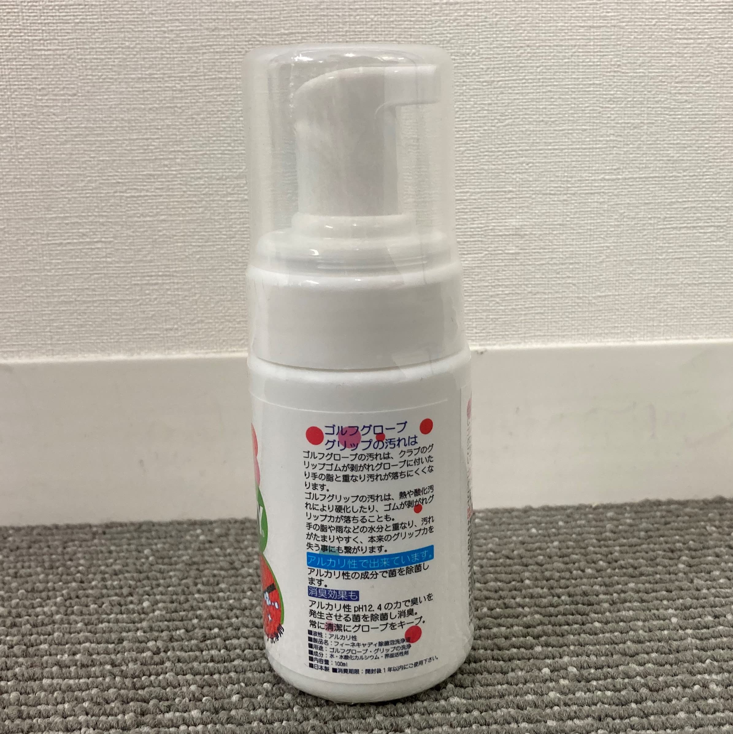 Fine Caddy Grip & Glove Foam Cleaner, 3.4 fl oz (100 ml)