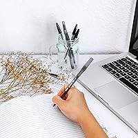 Vista 12 de BIC Bolígrafos redondos Stic, color azul, punta media, paquete de 10