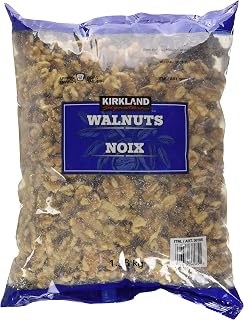 Kirkland Signature Raw Walnuts, 48 Ounce Bag - Fresh Canadian Walnuts for Snacking, Baking & Healthy Eating