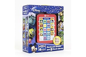 Disney Me Reader Electronic Reader 8-Book Library for Kids